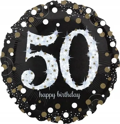 Immagine prodotto di Folienballon Happy Birthday Sparkling 50 45 cm