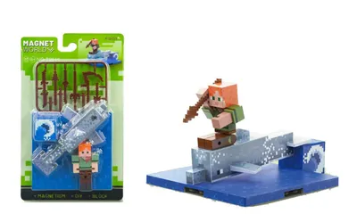 Productafbeelding van Magnetische set om vissen te maken, plastic, op een kaart van 10,5x18 cm