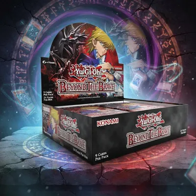 Produktbild von Yu-Gi-Oh! TCG Beyond the Brave Core Booster Display – Englisch – 24 Boosterpacks mit 216 Sammelkarten