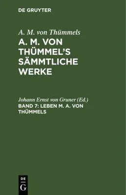 Produktbild von Leben M. A. von Thümmels