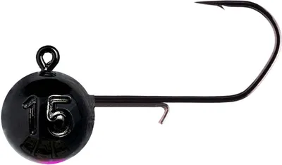 Produktbild von Monkey Lures Hook - 3 Jigköpfe, Größe / Gewicht / Farbe:Gr. 4/0 / 3g / Schwarz