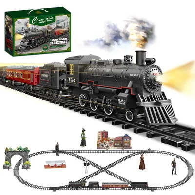Produktbild von Spielzeug-Zug Elektrische Zug Spielzeug, Eisenbahn Kinder Elektrisch, Dampfzug