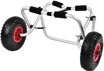 Produktbild von Kajak-Transportwagen mit 10 Zoll Rädern und Schokabsorbern