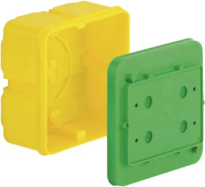 Obrázek produktu pro Kaiser Betonbau spojovací krabice s omítkovou vrstvou 128 x 128 x 80 mm, 1 ks.