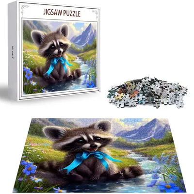 Produktbild von Holzpuzzle mit 5000 Teilen für Erwachsene und Kinder