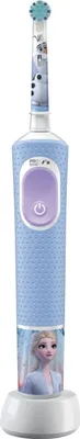 Zdjęcie produktu dla Oral-B | Vitality PRO Kids Frozen | Szczoteczka elektryczna | Ładowalna | Dla dzieci | Niebieska | Ilość głowic szczoteczki w zestawie 1 | Liczba trybów mycia zębów 2.