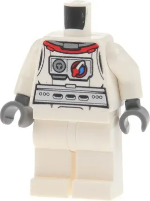 Produktbild von 1x Lego Torso Beine Minifigur Space Shuttle Astronautin cty0567 970c00 973pb2018