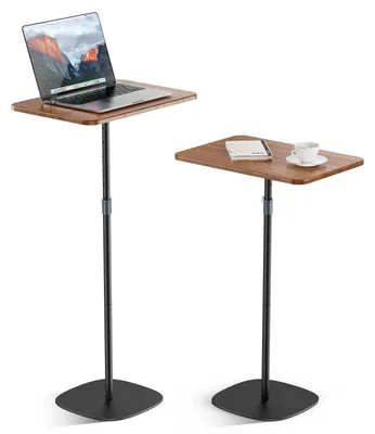 Imagen del producto de Soporte para portátil, ajustable en altura, color , para oficina