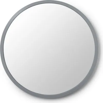 Produktbild von UMBRA HUB MIRROR Wandspiegel Garderobenspiegel Spiegel grau 1008243-918