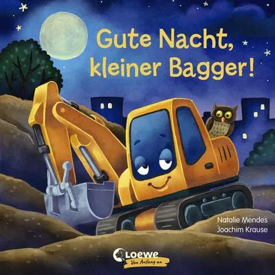 Obrázek produktu pro Gute Nacht, kleiner Bagger!