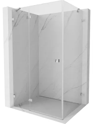 Obrázek produktu pro Mexen Lunar sprchový kout otevírací levý 100 x 90 cm, transparentní, chrom - 834-100-090-01-00-L