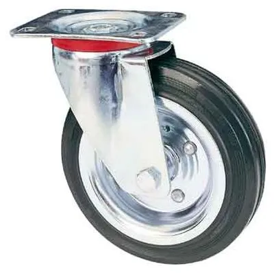 Immagine prodotto di RUOTA INDUSTRIALE GIREVOLE ART. 80 AVO 80x25 mm - portata 50 kg