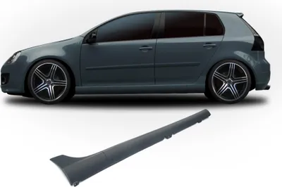 Zdjęcie produktu dla Osłona progu bocznego GTI GTD GT R Look do VW Golf 5 V 5-drzwiowy