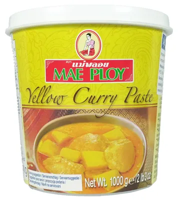 Produktbild von Mae Ploy Currypaste gelb 1kg