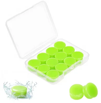 Produktbild von Gel Ohrstöpsel zum Schlafen, 6 Paare Weiche Silikon Ohrstöpsel, Geräuschunterdrückend