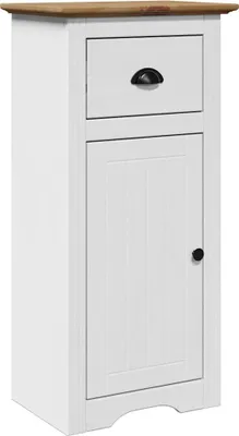 Immagine prodotto di Mobile da Bagno BODO Bianco e Marrone 44x30x90 cm