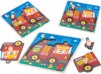 Obrázok produktu pre Aga Drevené Puzzle Hasičský zbor