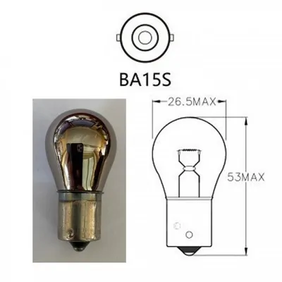 Immagine prodotto di Lampadina 12V 21W Ba15s