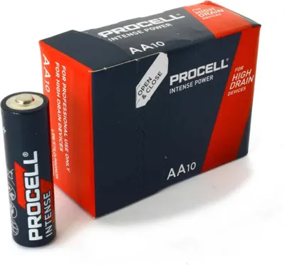 Zdjęcie produktu dla Bateria alkaliczna LR6 1,5 V AA, 10 szt. INTENSE MX1500 PROCELL