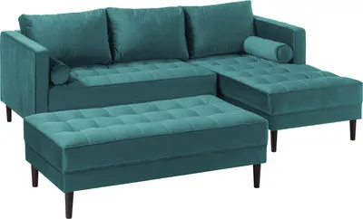 Produktbild von home24 Ecksofa - Samt