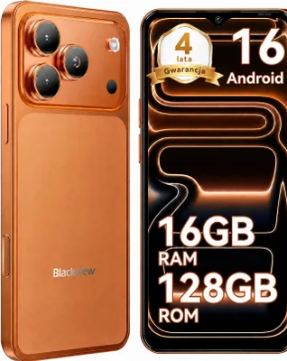 Zdjęcie produktu dla Telefon komórkowy Blackview WAVE 7C 2026 bez umowy, 6,56", Android 16, 16 GB + 128 GB/2 TB TF, Face ID, 5000 mAh, 32 MP, dwie karty SIM, Wi-Fi 5, IP54
