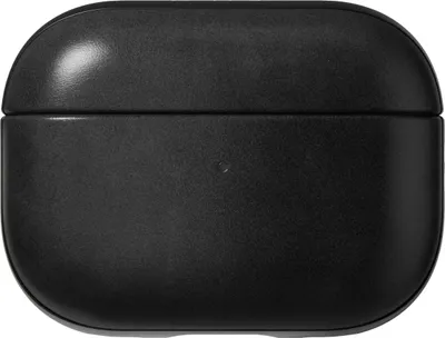 Image de Nomad Modern Horween cuir coque AirPods Pro 2 – Compatible AirPods Pro (1ère et 2ème génération) – Cuir Horween des États-Unis – Compatible avec le chargement Qi et MagSafe - Noir