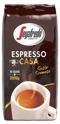Produktbild von Segafredo Espresso Casa 1kg, 1 kg, Kaffee, Ungeröstet, Segafredo, CE, 1 Stück(e)