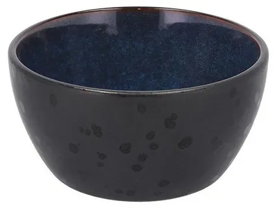 Zdjęcie produktu dla Miska Bitz 12 cm kamionka czarna/ciemnoniebieska 821185