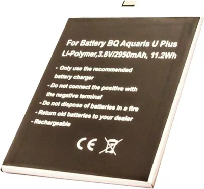 Obrázok produktu pre Batéria vhodná pre BQ Aquaris U Battery 3080 Aquaris U Lite, Aquaris U Plus