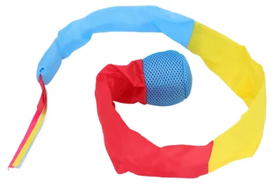 Obrázok produktu pre Loptička Catch Tail Ball, výchovne bezpečná, pútavá na hádzanie pre zmyslový tréning, červená, žltá, modrá