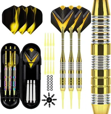 Produktbild von Famanu Dartpfeile Kunststoffspitzen für elektronisches Dartboard - Softdarts