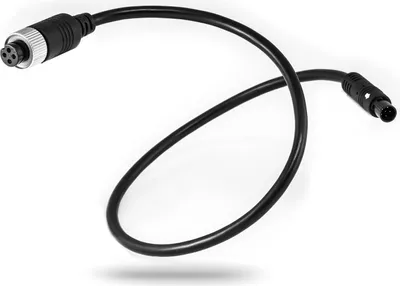 Produktbild von Carmedien Rückfahrkamera Adapter Mini 6 Pin Steckanschluss Stecker auf 4 Pin Pol Schraubanschluss Buchse