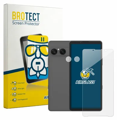 Produktbild von BROTECT Schutzglas für Sony Xperia 10 VIII (Display+Kamera) Schutzfolie Panzer Folie Glas Display Schutz klar