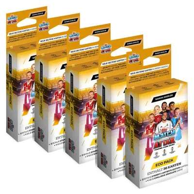 Produktbild von Topps - Match Attax Champions League 2025/26 - Trading Cards - 5 Blister