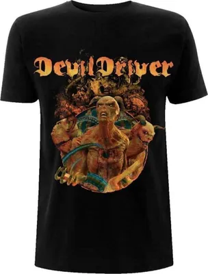 Productafbeelding van DevilDriver - Uni T-shirt, maat Medium - Zwart
