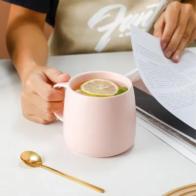 Produktbild von Becher, Kaffeetassen und Teetassen für den Heimgebrauch, empfindliche Becher, Haushaltswaren, Keramikbecher, große Wasserbecher für den Haushalt