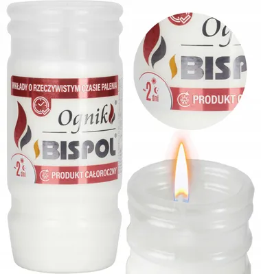Zdjęcie produktu dla BISPOL - Wkład Zalewany Ognik WP2N - 30 szt.