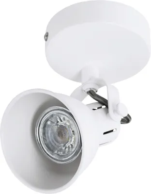 Productafbeelding van EGLO Seras 1, inbouwspot, oppervlaktemontage, GU10, 1 lamp, 220-240 V, wit