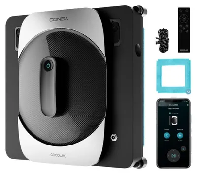 Produktbild von Cecotec Fensterputzroboter Conga Windroid 1290 DoubleSpray Connected T