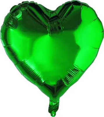 Produktbild von Oblique Unique Folien Luftballon Herz Form Kinder Geburtstag Baby Shower Mädchen Jungs Party JGA Hochzeit - grün