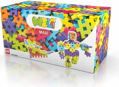 Zdjęcie produktu dla Klocki konstrukcyjne Meli Maxi dla dzieci 200 elementów