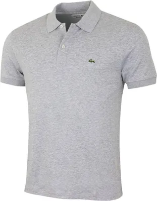 Produktbild von Lacoste Herren Poloshirt Regular Fit Größe 7 (XXL) Grau DH2050