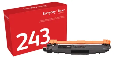Produktbild von Everyday™ Schwarz Toner von , kompatibel mit Brother TN-243BK, Hohe Kapazität, 1000 Seiten, Schwarz, 1 Stück(e)