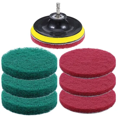 Bohrerschrubber-Set 9-teilig 10 cm für Küche & Bad