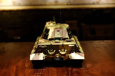 Produktbild von Heng Long RC Panzer Deutscher Königstiger Henschelturm 1:16 Metallgetriebe
