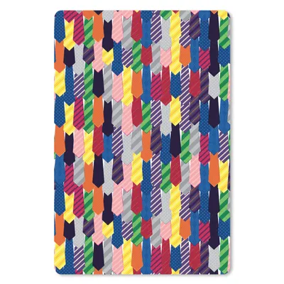 Produktbild von MuchoWow® Mauspad Mousepad Krawatte - Regenbogen - Muster 18x27 cm - Mousepads - Maus Mat - Pad - Mausunterlage