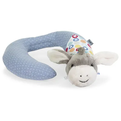 Produktbild von Sterntaler Nackenkissen Emmi 6522000 - Sterntaler Nackenstütze Esel 28cm