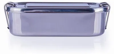 Produktbild von Dose Mit Glänzender Oberfläche 18X13X5Cm, 1L Aus Edelstahl