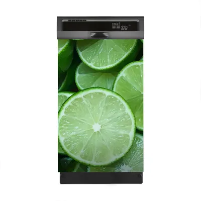 Produktbild von Aufkleber sticker 45x70 cm Dekorative folie Spülmaschine - Frische Limette