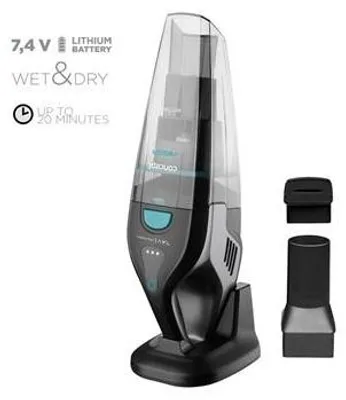 Produktbild von Concept VP4350, Trocken&Nass, HEPA, 68 dB, HEPA 12, Beutellos, Schwarz